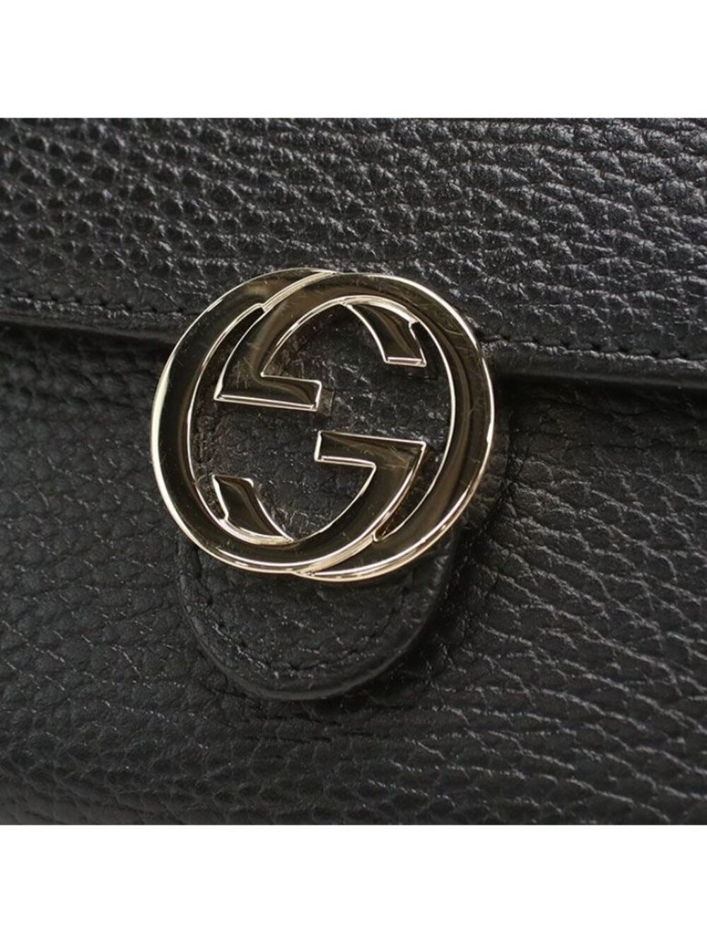 Gucci Hook Interlocking G Bifold Wallet Leather - Picture 6 of 7